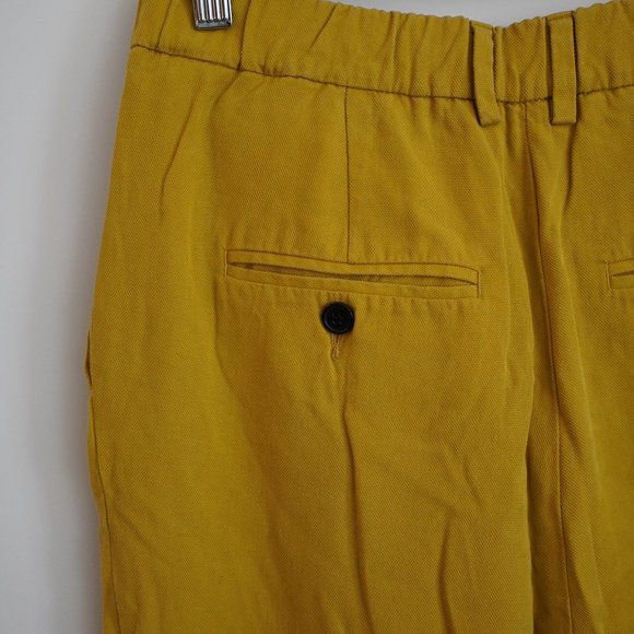 Mustard pants 3/4 Zara - Picture 7 of 11
